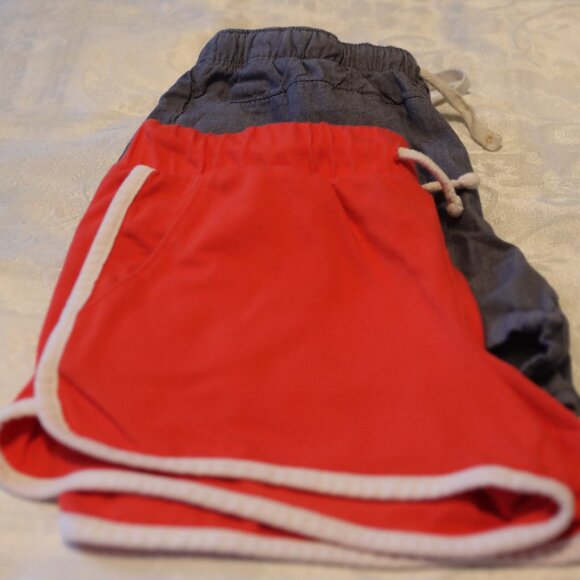 Set of Two Large Girls Pull On Elastic Waist Shorts Old Navy /Wonder Nation - Picture 16 of 16